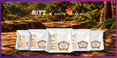 The RITZ Specialty Coffee и Exotic Holiday обединяват сили в кампания, която превръща кафето във вдъхновение за пътешествия