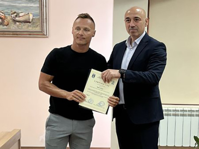 Кметът на Созопол награди водни спасители